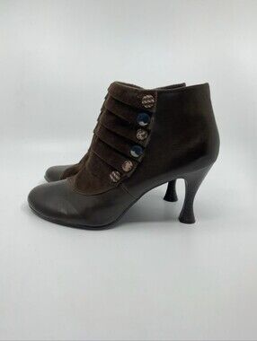Vintage Y2K Mudd Maestro Victorian Steampunk Ankle Boots 8